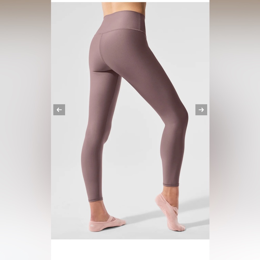 ALO Yoga High Waist Airlift Legging 7/8 Mushroom 🍄‍🟫 - Picture 3 of 13